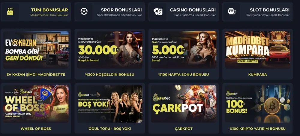 madridbet aktif giriş